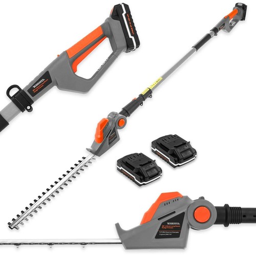 20v cordless long reach hedge - 20v,