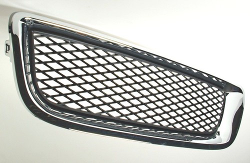 Mesh sport grill grille chrome - mesh,