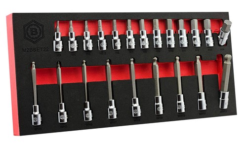 Britool hallmark 22pc - hallmark, 3/8"