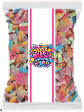 1KG Halal Fizzy Sweet Mix – Sour Pick n Mix Sweets – Fresh Bulk Bag – UK Seller