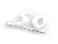 Vespa 50 Legshield Badge for