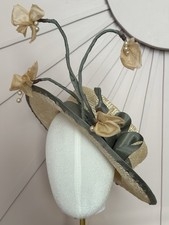 Vintage Reworked Straw boater