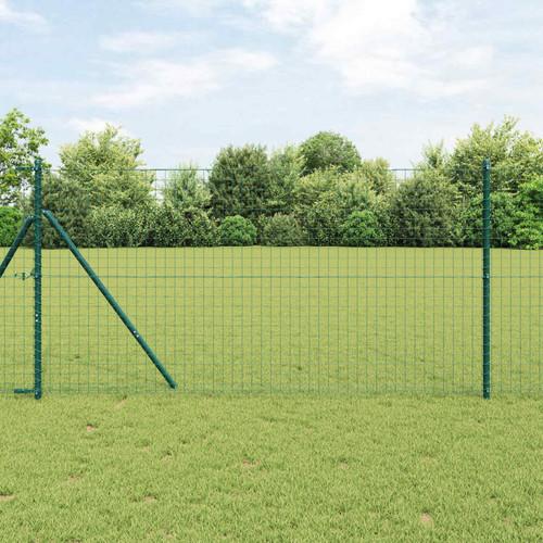Fence post set 12pcs green - fence,