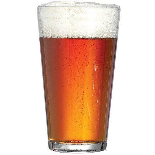Conical pint glass - real, pub