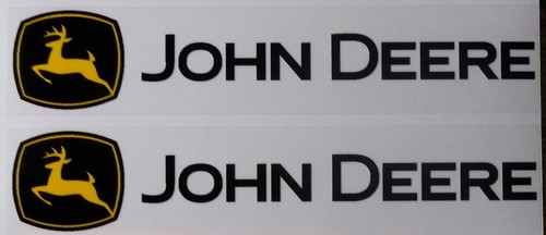 Decal set for john deere - john,