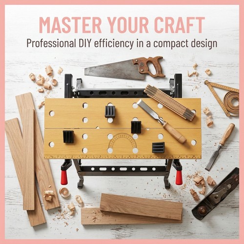 Wooden workbench bench work - wooden,