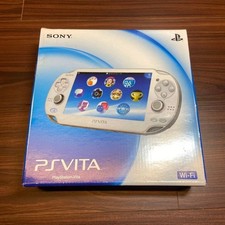 PSVita 1000 Crystal White Console 4308 From Japan