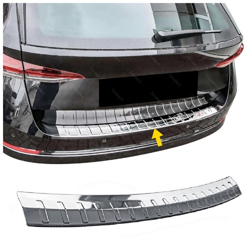 Chrome rear bumper protector - chrome,