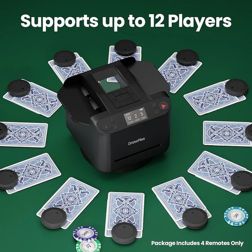 Automatic card shuffler - automatic,