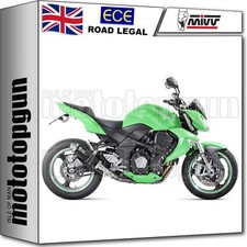 MIVV 2 EXHAUST OK GP CARBON KAWASAKI Z 1000 Z1000 2008 08