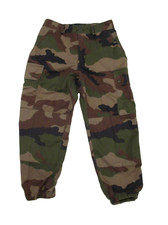 Authentic French army camo trousers pants military ripstop cargo combat CCE wood