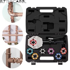 8T Hydraulic Hose Crimper w/ 7