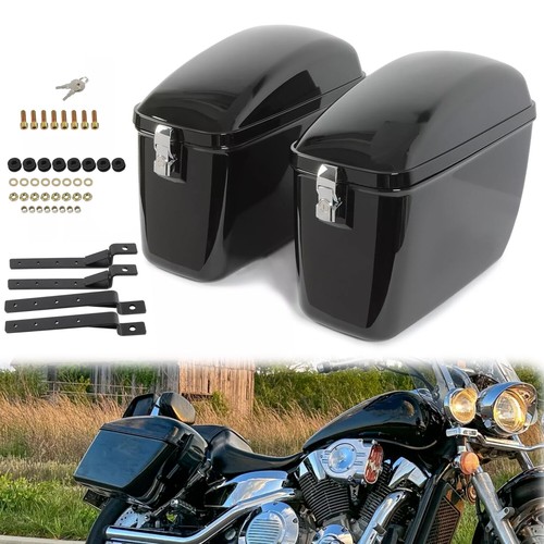 60l black motorcycle - black,