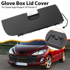 Glove Box Lid Cover Black Fit