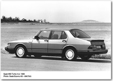 Saab 900 Turbo 4-Door Press