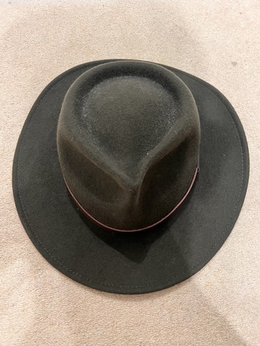 Barbour wool felt fedora hat - wool,