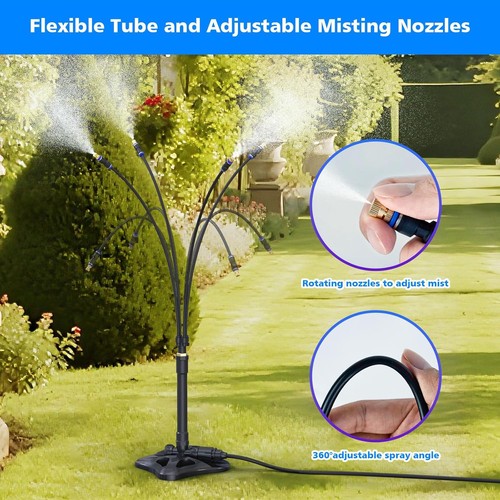 Outdoor misting cooling - outdoor,