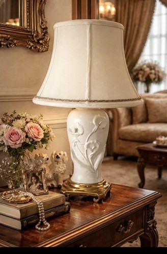 Vintage lamp rare calla - vintage,