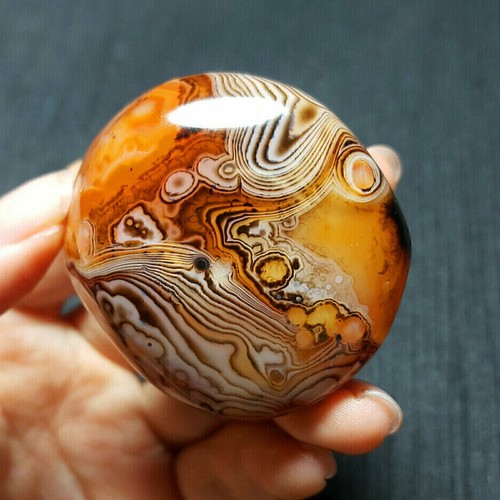 Polished silk banded - polished,