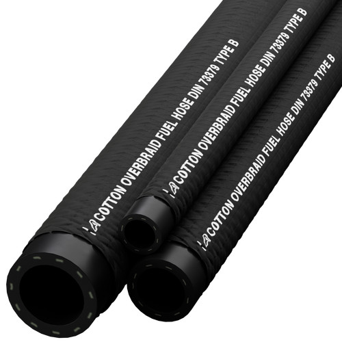 Cotton braided fuel - fuel, hose