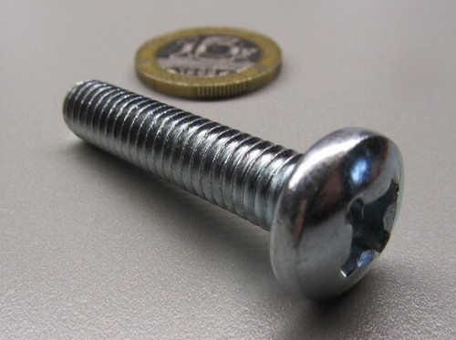 Zinc plated steel pan phillips - zinc,