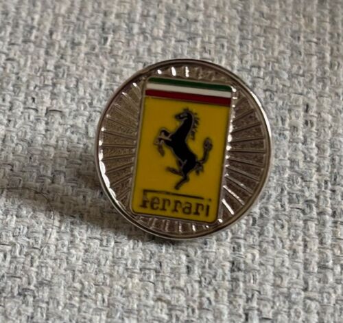 Ferrari car metal enamel - metal,