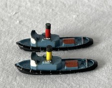 2 Vintage Metal Toy Waterline