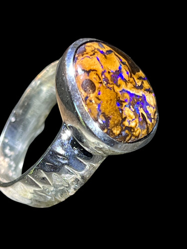 Boulder opal sunday prize - opal,