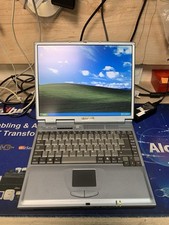 Old School advent 3439 laptop. Intel p3, 120Mb Ram, 20Gb Hdd, Windows Xp