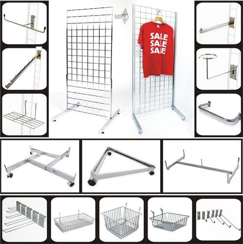 Gridwall panel grid mesh hooks - panel,
