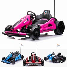 RiiRoo Kids 24V Electric Ride on Kart Battery Operated Ride on Go Kart Toy