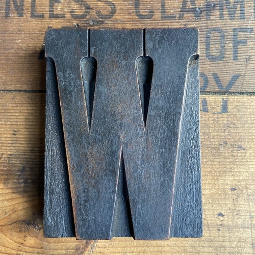 Vintage printers block - vintage,