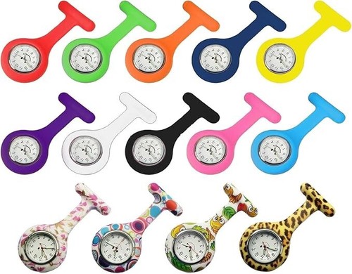 Silicone nurse watch - silicone,