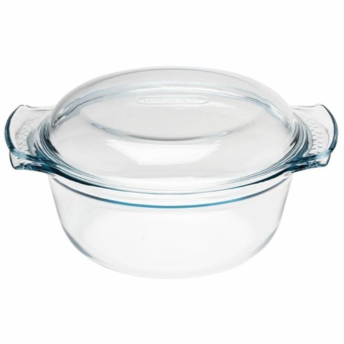 Pyrex round casserole dish pot - pyrex,