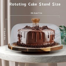 Wooden Cake Display Stand with