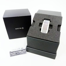 SONY Wena Wrist Pro WB-11A/S Premium Silver Hybrid Smart Watch Japan NEW