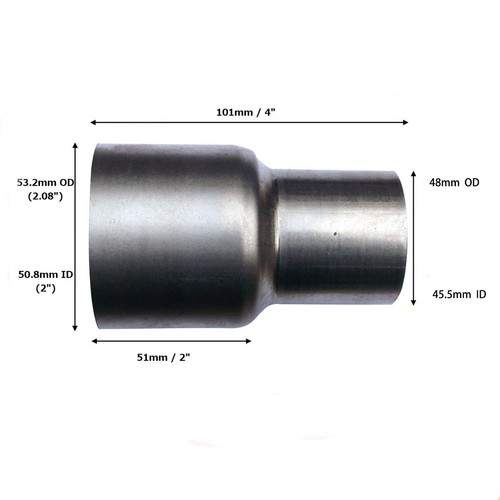 50mm 45mm standard exhaust - 45mm,