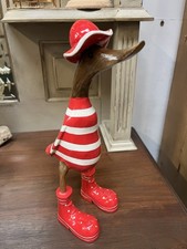 QUIRKY WOODEN BAMBOO DUCK