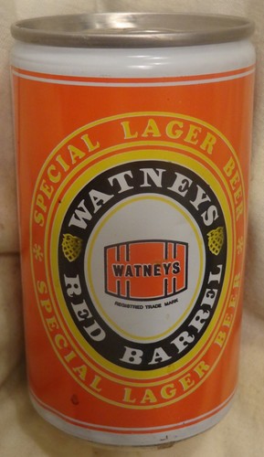 Watneys red barrel lager - lager, beer