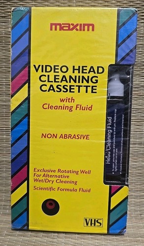 Maxim video head cleaning - maxim,