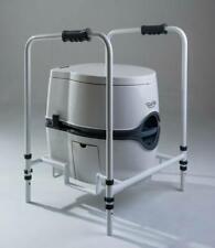 THETFORD EXCELLENCE ELECTRIC FLUSH PORTABLE TOILET & MOBILITY FRAME BACK REST 