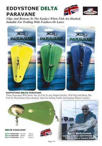Paravane delta trolling 40 - ,,