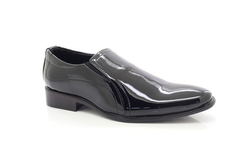 Shucentre men black patent - shucentre,