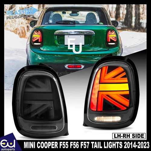 Pair led tail lights - pair, mini
