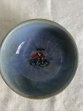 Vintage Wade Irish Porcelain Bowl with Finn MacCool Design