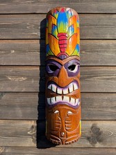STUNNING TIKI MASK 50CM WALL