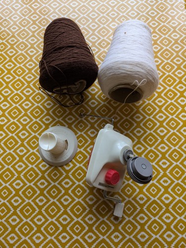 Knit master wool yarn - knit,