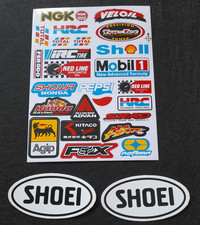 Motorbike racing Decals  x 24