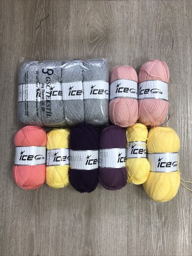 Ice wool yarns - job, lot