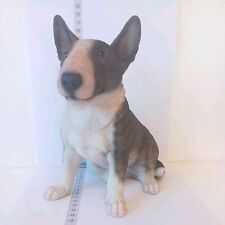Vivid Arts Bull Terrier Dog - Garden Ornament 20cm - Indoor or Outdoor